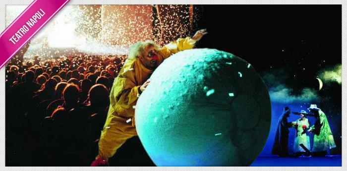 Locandina dello spettacolo Slava's Snow show al Teatro Bellini di Napoli