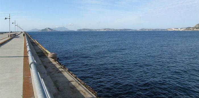 Il Pontile Nord di Bagnoli riaperto per le feste di Pasqua a Napoli