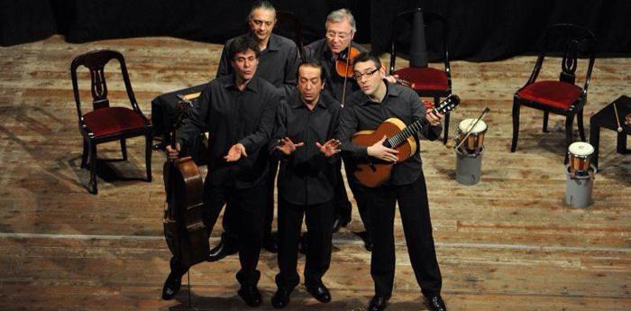 Il quintetto de I Virtuosi di San Martino al Teatro Sancarluccio di Napoli