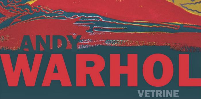 Cartel de la exposición de Andy Warhol en el Pan di Napoli