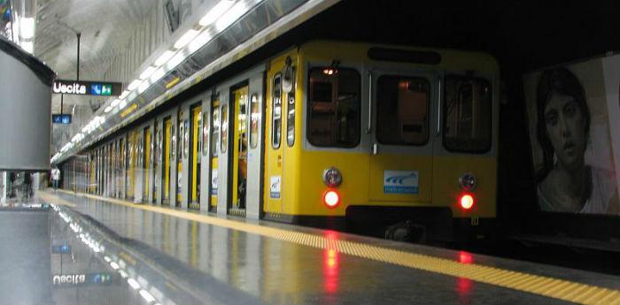 Naples metro line 1, single ticket price increase