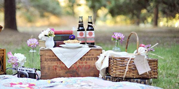 Pic Nic en los parques naturales de Nápoles para la Pascua