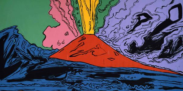 il vesuvio di andy warhol