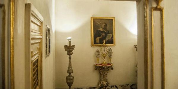 The cell of San Tommaso d'Aquino re-opened for the May of the Monuments in Naples