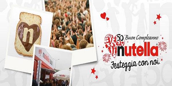 Cartaz do Festival de Nutella em Nápoles