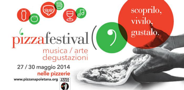 Locandina della kermesse Pizzafestival, il festival mondiale della pizza napoletana