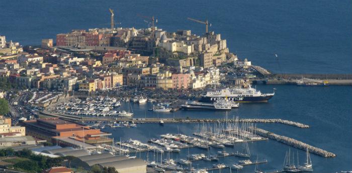 vue du pays du district de Pozzuoli