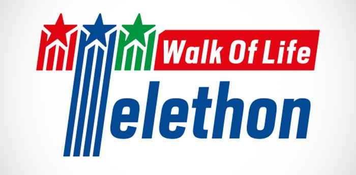 logo della maratona Walk of Life Telethon 2014