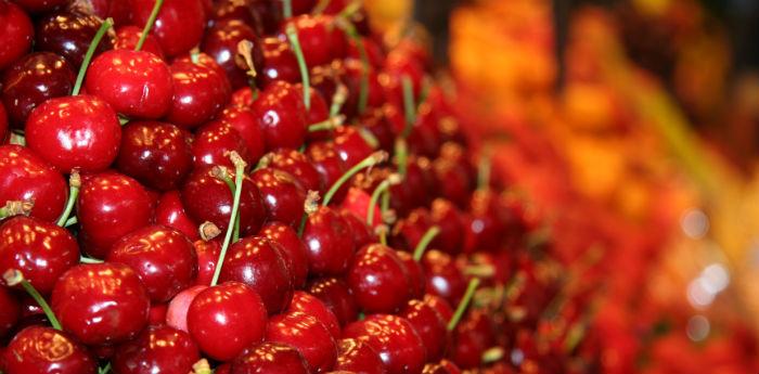 Cherry festival in Forchia