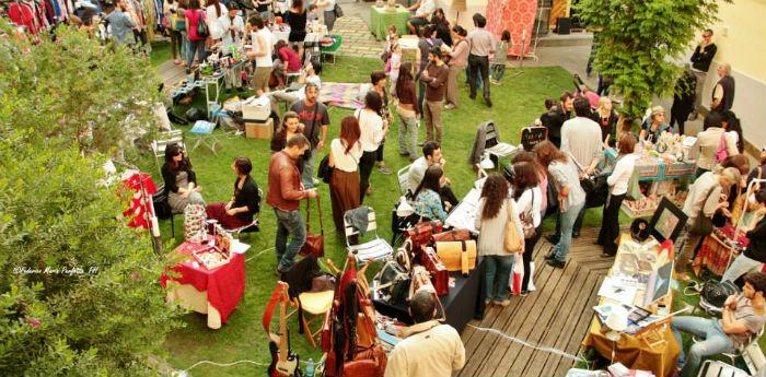 Le marché vintage ControMarket à La Controra à Naples