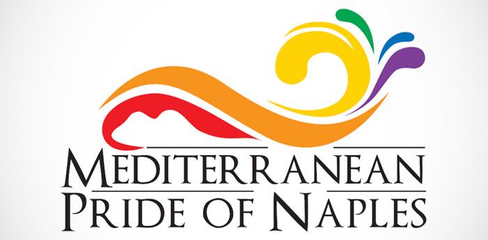 poster of the mediterranean pride of naples 2014