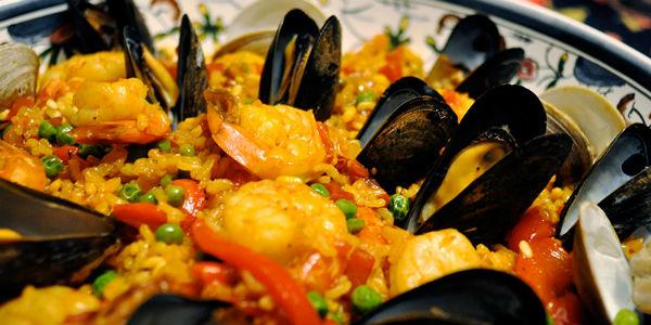 Paella de mariscos