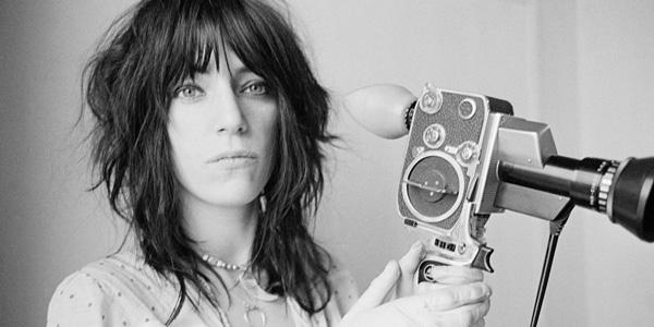 Patti Smith at the camera