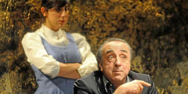 Silvio Orlando no show Il Mercante di Venezia no Teatro Bellini em Nápoles