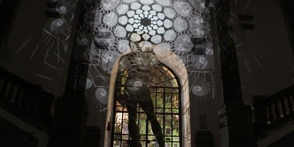 video mapping david