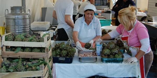 Festival de Alcachofa de Capaccio