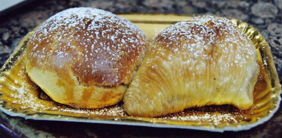 Die Pintauro Sfogliatella Die Pintauro Sfogliatella in Neapel