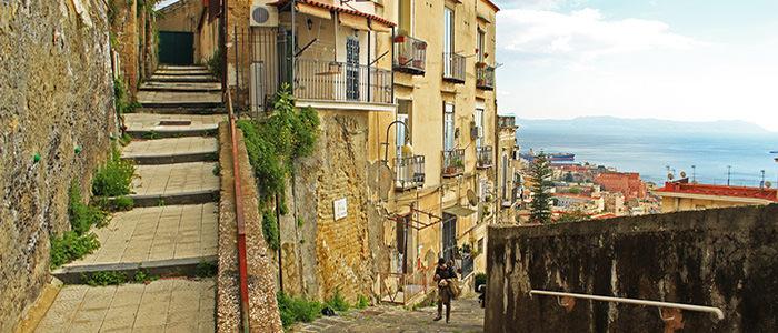 Escaleras del Petraio en Nápoles