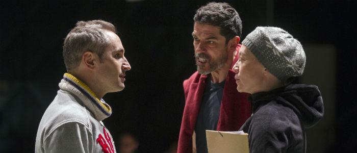 Alessandro Gassmann at the Teatro Bellini with Someone flew over the cuckoo's nest