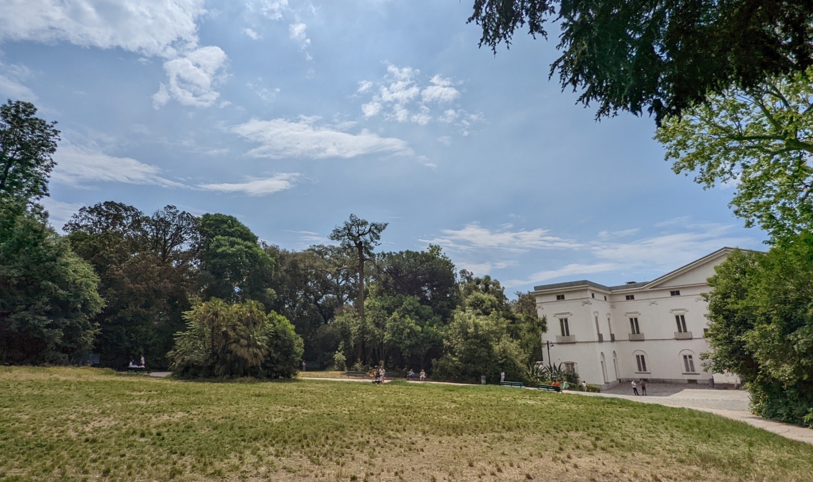 Villa floridana en Nápoles