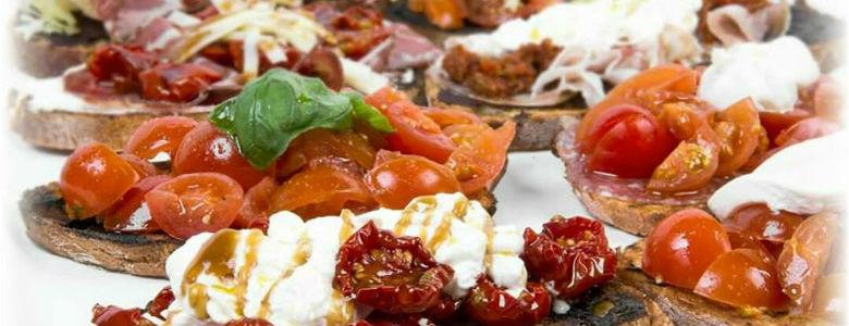 La bruschetta di OlìOlà a Napoli