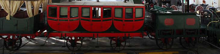 Trenes del Museo del Ferrocarril de Pietrarsa