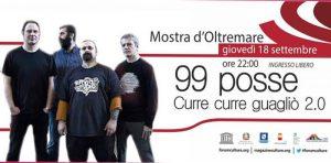 99 Posse in concerto gratuito alla Mostra D'Oltremare di Napoli a settembre 2014