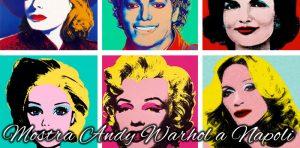 Andy Warhol in der Pfanne in Neapel mit der Vetrine-Ausstellung