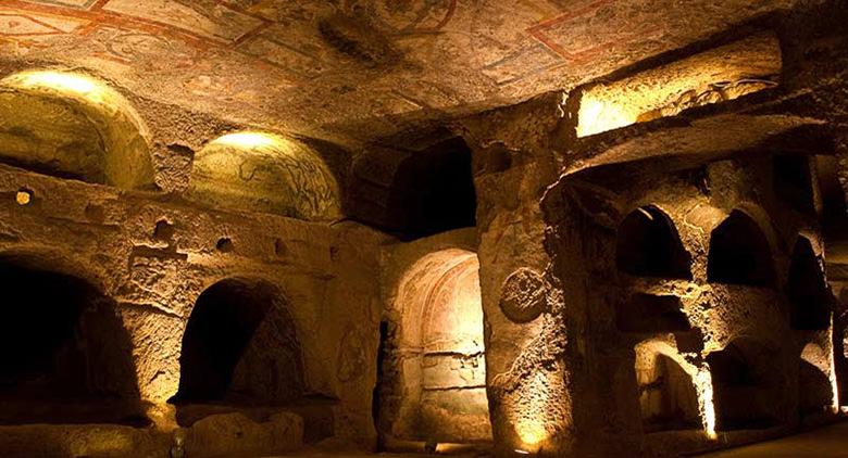 Las catacumbas de San Gennaro en Nápoles