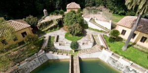 情人节2015，导游参观卡塞塔皇宫的Castelluccia花园