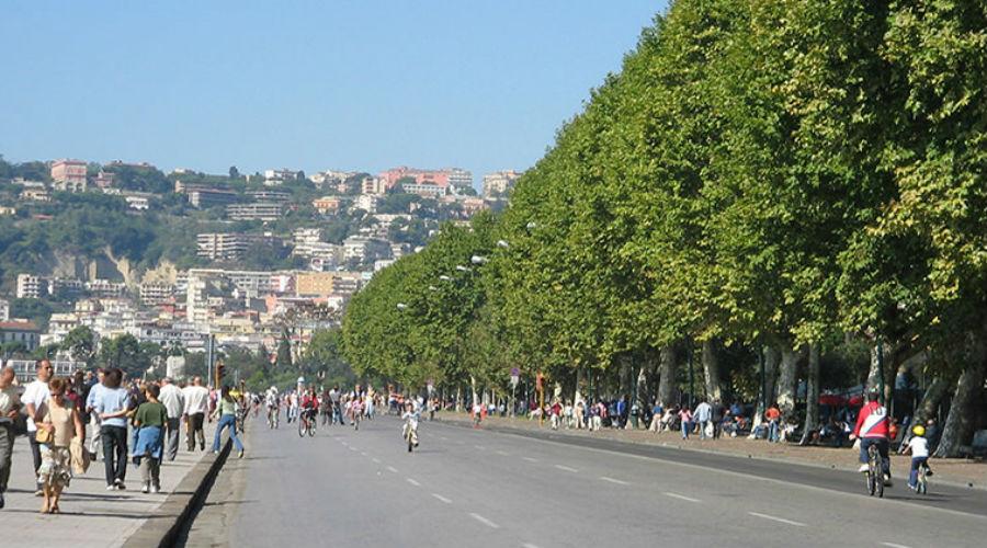 Lungomare Caracciolo in Naples