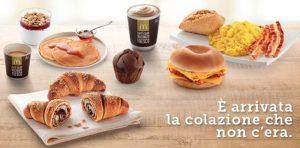 Nuova Colazione McDonald’s: menu e ristoranti aderenti a Napoli