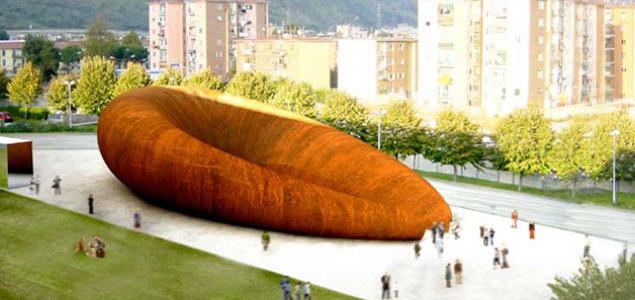 Opera di Anish Kapoor nella stazione metro di Monte Sant'Angelo