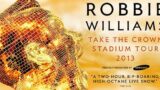Неаполь, Робби Уильямс в кинотеатре с туром на стадионе Take the Crown Tour 2013