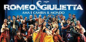 Romeo e Giulietta in scena al Teatro Palapartenope di Napoli