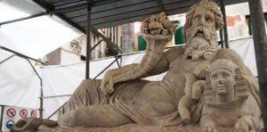 Restaurata Statua del Nilo a Napoli, inaugurazione a novembre 2014