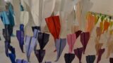 Palazzo Reale di Napoli, installazione di aeroplanini di carta del duo Blue and Joy