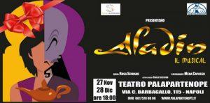 "Aladin the Musical" im Palapartenope in Neapel im November und Dezember 2014