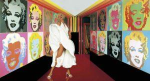 Andy Warhol en exhibición en Nápoles en el Claustro de S. Agostino alla Zecca