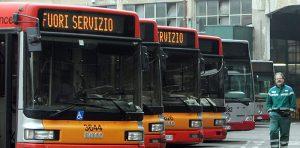Nápoles, transporte público general golpear el 24 enero 2014