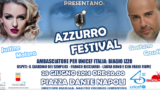 Festival Azzurro en Nápoles en Piazza Dante, con Unicef ​​para la campaña "Vacciniamoli tutti"
