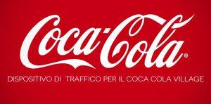 Coca Cola Village in Neapel: Verkehrsgerät auf der Via Caracciolo