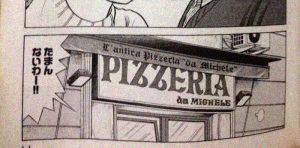 La pizzería napolitana Da Michele se atrevió en un cómic japonés
