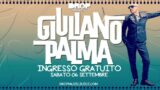 Giuliano Palma in concerto a Napoli all’Arenile Reload a Settembre 2014