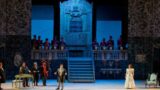 The Barber of Seville on stage at the Teatro San Carlo in Naples