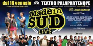 Made in Sud Show dal vivo al teatro Palapartenope di Napoli