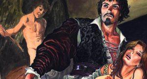 Milo Manara presenta il fumetto su Caravaggio al Comicon 2015