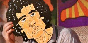 Massimo Troisi al Pan nei disegni di Peppart in "Non mi resta che vignettarlo"