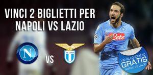 اربح تذاكر 2 لـ Napoli و Lazio: اذهب إلى الاستاد مجانًا!