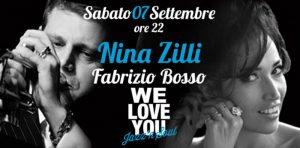 Nina Zilli und Fabrizio Bosso im Konzert in Neapel bei Arenile Reload